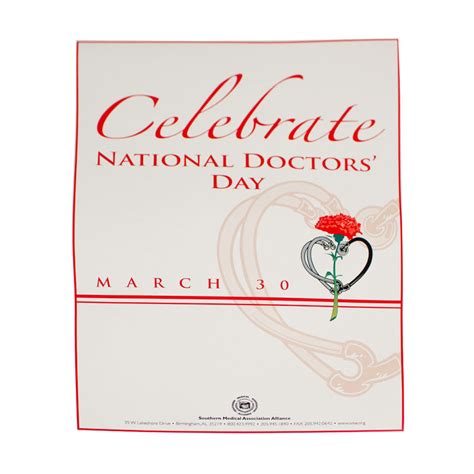 Doctors' Day Poster- Celebrate Doctors' Day