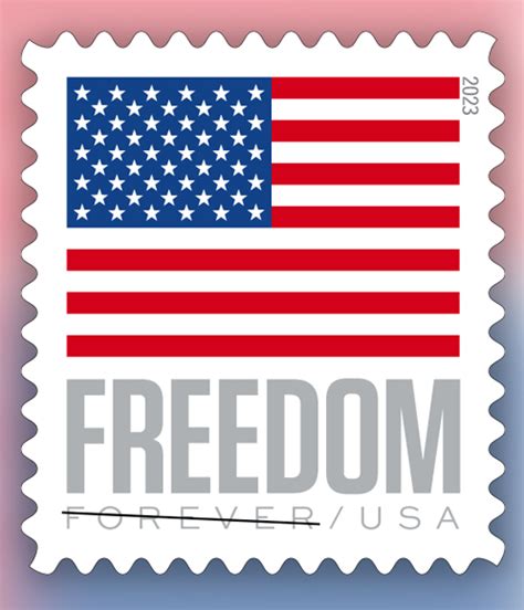 Freedom, Forever Stamp – Official Mail Guide (OMG)