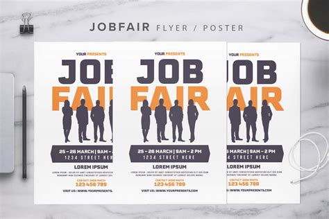 Job Fair Flyer by lilynthesweetpea on Envato Elements