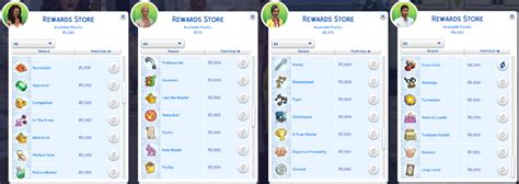 Sims 4 Reward Traits