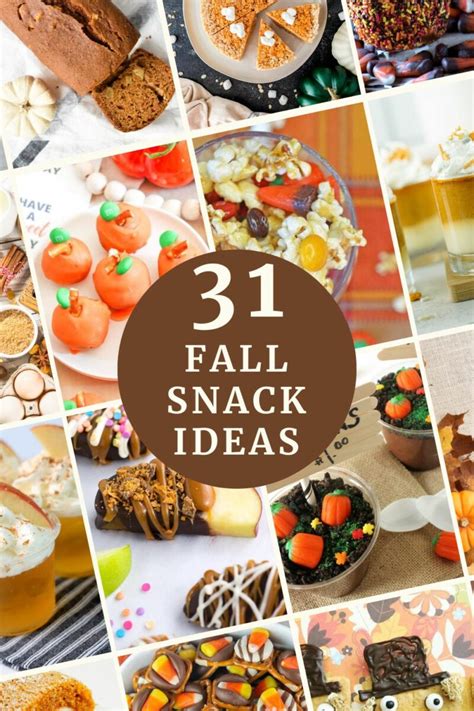 31 Perfect Fall Festival Snack Ideas -Fun And Easy