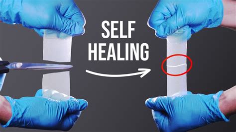 Self-Healing Material - YouTube