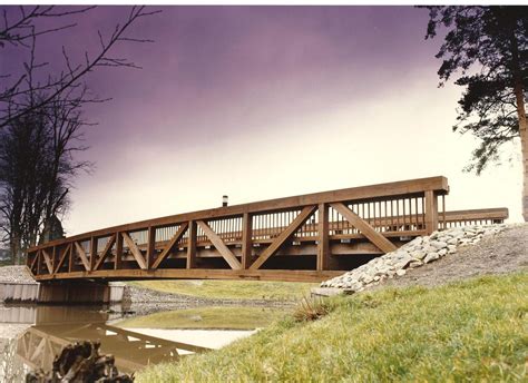 Truss Girder Bridges - Sarum Hardwood Structures, Timber Bridges ...