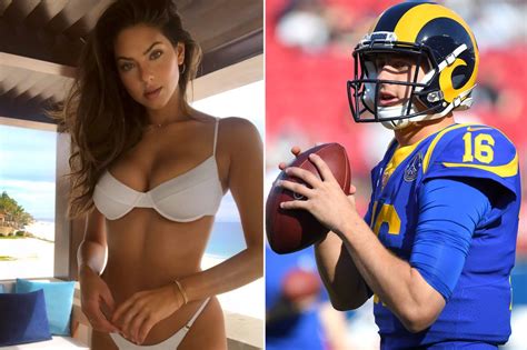 Jared Goff's offseason includes vacation with model girlfriend