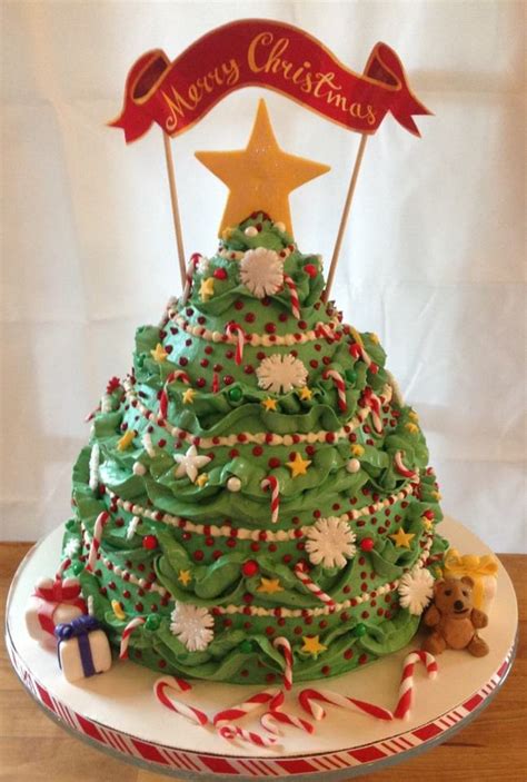 Christmas Tree - CakeCentral.com