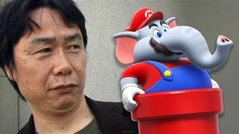 Miyamoto Did Not Love Elephant Mario At First Sight