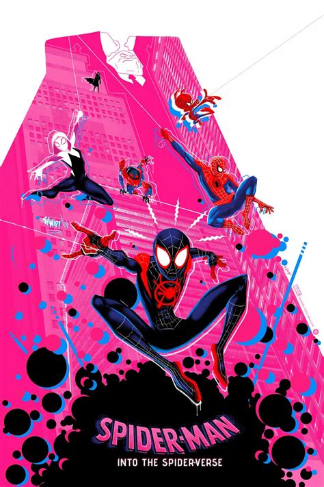INSIDE THE ROCK POSTER FRAME BLOG: Doaly Spider-Man: Into the Spider-Verse Movie Poster Release