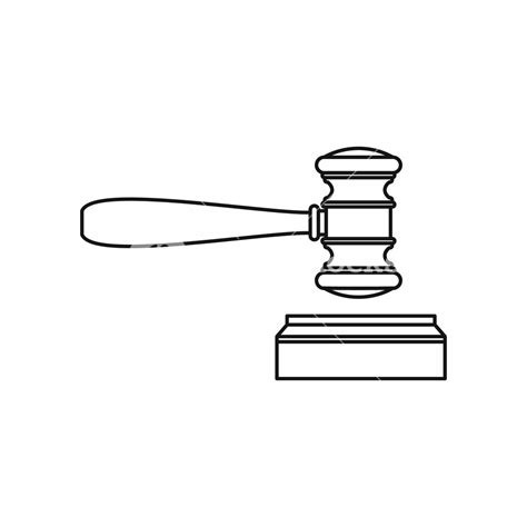 Judge Gavel Vector at Vectorified.com | Collection of Judge Gavel ...