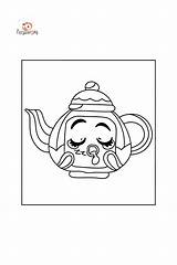 Polly Coloring Kettle Put Nursery Rhyme Rhymes Bluebonkers Template  sketch template