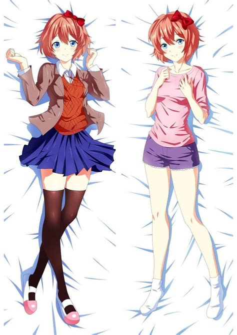 Sayori Doki Doki Literature Club DDLC Dakimakura Body Pillow | Etsy