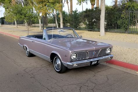 1966 PLYMOUTH VALIANT CONVERTIBLE