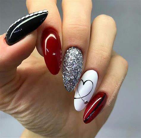 Pin by Laline Du preez on Nice nails | Nail designs valentines, Diy ...