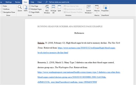 How to Format Your Reference Page in APA Format | Interactive example