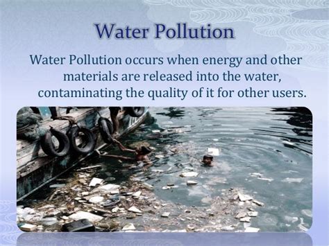 Water pollution ppt