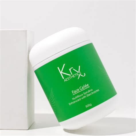 KrX Face Gelee Nutritious Spirulina Modeling Mask – by Kin Aesthetics