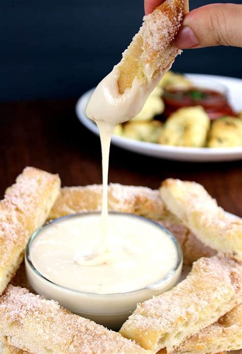 Domino's Cinnastix with Dipping Sauce (Copycat) - Dinner, then Dessert