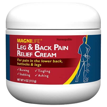 MagniLife Leg & Back Pain Relief Cream | Walgreens