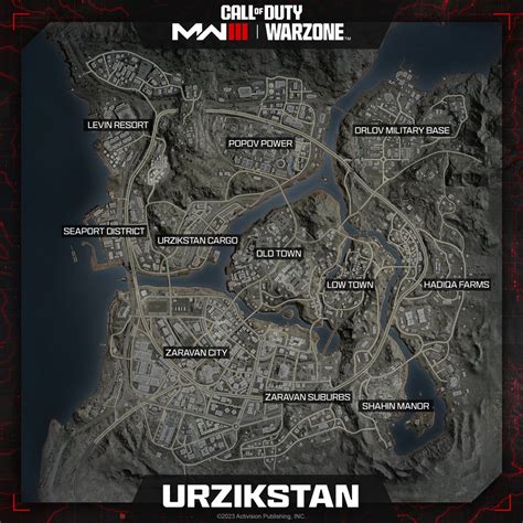 Call of Duty Warzone: fecha y detalles del nuevo mapa Urzikstan