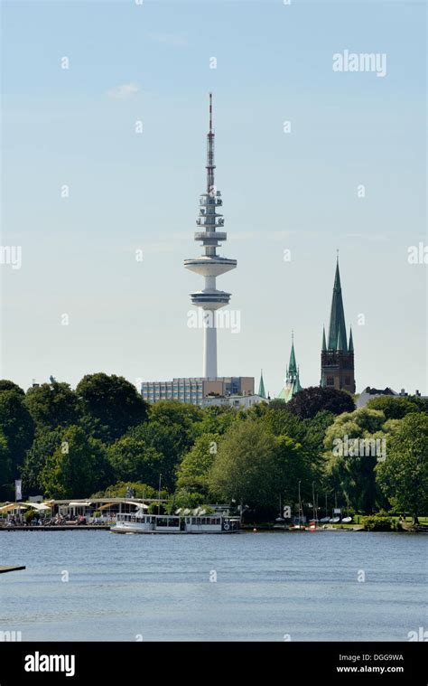 Alster river steamer on aussenalster hi-res stock photography and images - Alamy