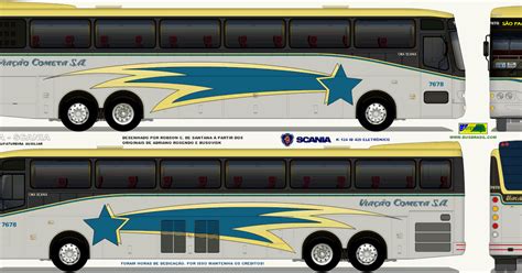 Desenhos de Onibus: Viação Cometa