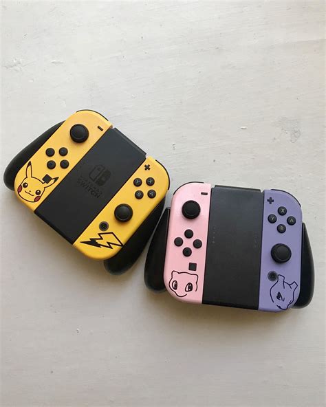 So these custom joycons just came in! | Nintendo switch accessories ...