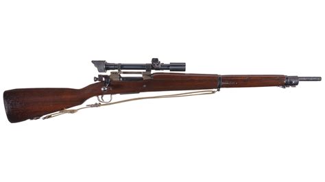 Remington Model 1903A4 Bolt Action Sniper Rifle with M84 Scope | Barnebys