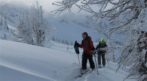 backcountry skiing with kids - sharing the ski touring stoke