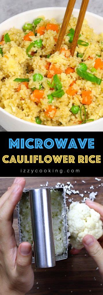 Easy Microwave Cauliflower Rice (Keto & Low-Carb)