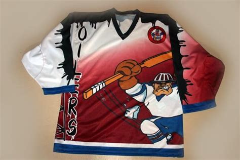 Puck Treasures: The Tulsa Oilers “Ice Breaker” jersey