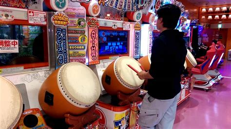 Taiko drum Drumming game Japan arcade Tokyo - YouTube