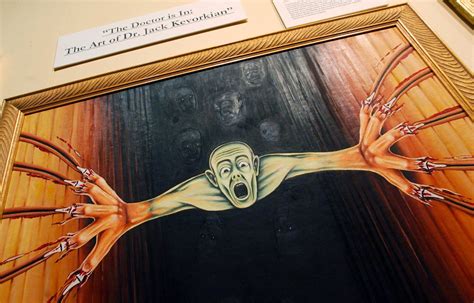 Kevorkian’s macabre paintings caught in auction dispute - The ...