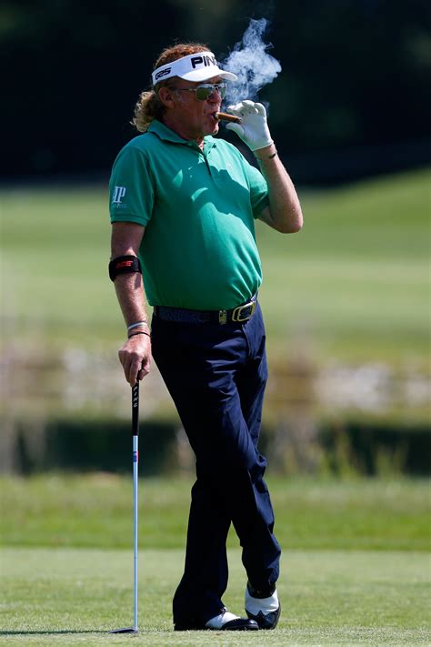 Miguel Angel Jimenez took a 13 on his final hole at BMW Masters