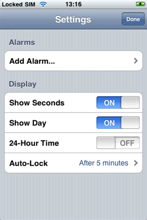 Alarm Clock Free for iPhone - Download