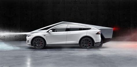 PHOTOS Tesla CyberTruck Size comparison Vs Model S