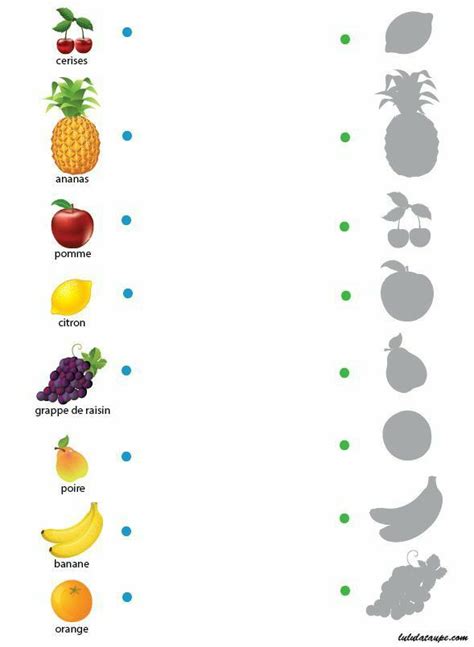 Fruit Activity Worksheets