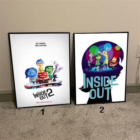 Inside Out 2 Movie Poster, 4 Style - Etsy