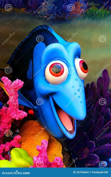 Disney Pixar Finding Nemo Dory The Blue Fish Editorial Stock Image ...