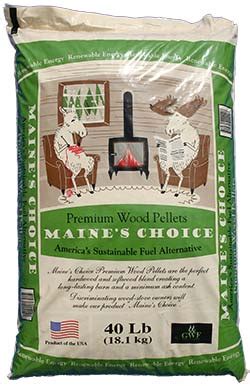 Maine's Choice Wood Pellets | Southern Maine Renewable Fuels