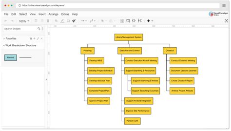 Online Functional Decomposition Diagram Tool