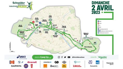 Schneider Electric Marathon de Paris - Parcours 2023 - YouTube