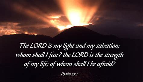 Psalm 27 | The Lord is My Light and Salvation