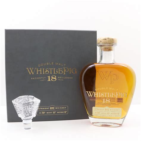 Whistlepig 18 Year Old Double Malt Straight Rye 75cl | The 118th Auction | Scotch Whisky Auctions