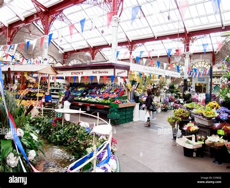 Inside of Jersey Market, Halkett Place. This is more a tourist attraction these days, but sells ...