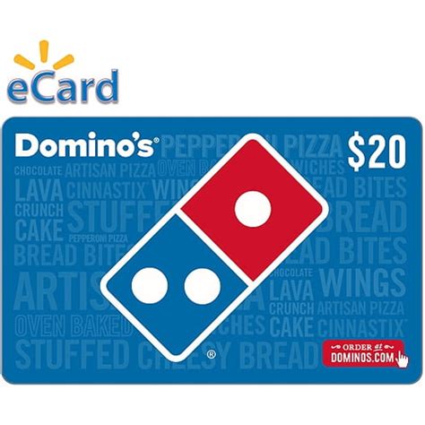 Domino's Pizza $20 Gift Card (email Delivery) - Walmart.com