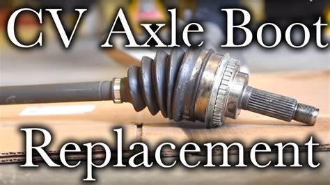 Easy CV Axle Boot Replacement - YouTube