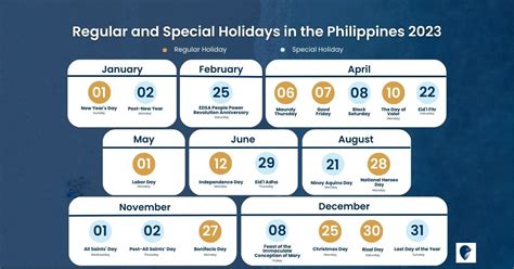 2023 Holidays Philippines: Calendar + Vacation Ideas