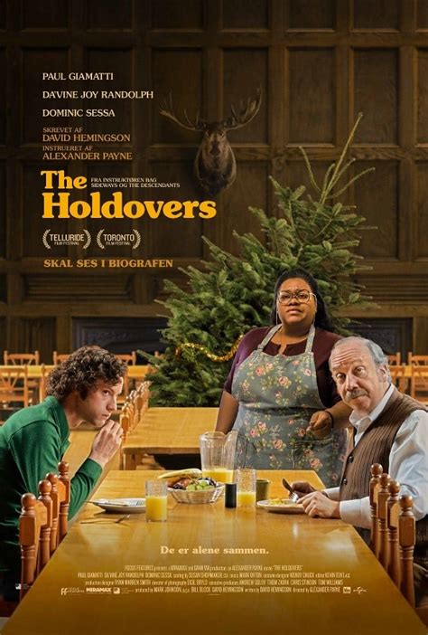 The Holdovers - Forpremiere til kun 60 kr.! - Gentofte Kino