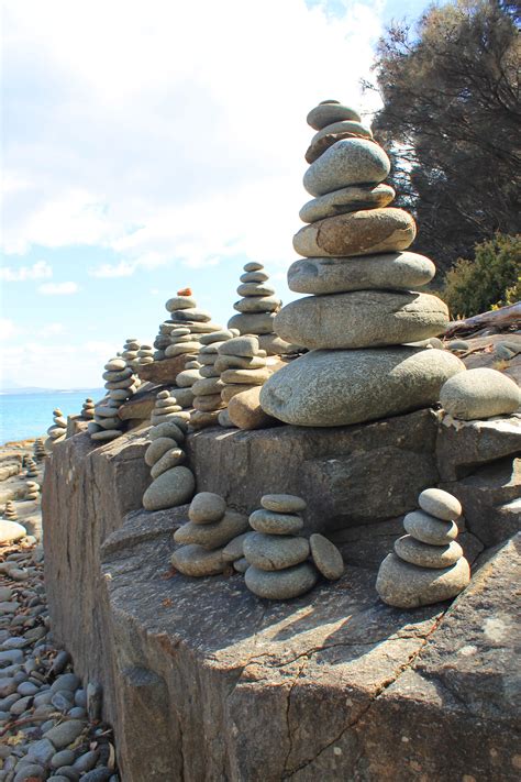 Rock stacks in front of your home in many cultures auch as celtic and native american symbolizes ...