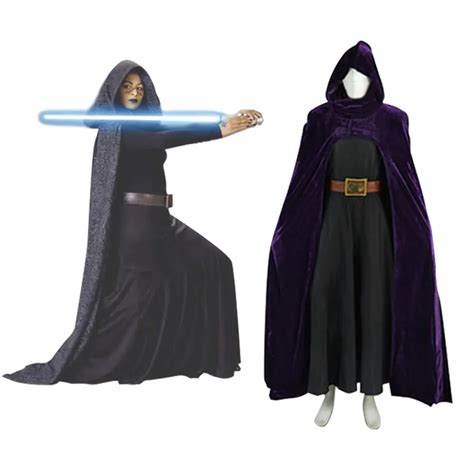 Star Wars Barriss Offee Cosplay Costume Jedi Knight Cosplay Full Suit Halloween Costumes Clothes ...