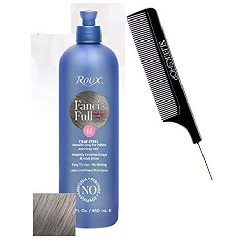 Roux FANCI-FULL Temporary Hair Color RINSE Conditioner Instant Haircolor (w/Sleek Comb ...